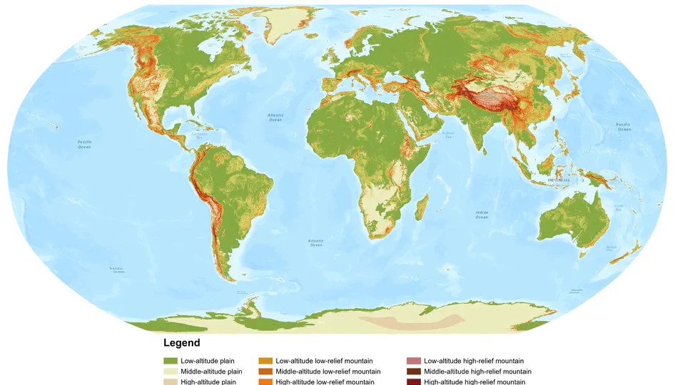Mapping Global Basic Landforms Using 30-meter DEMs