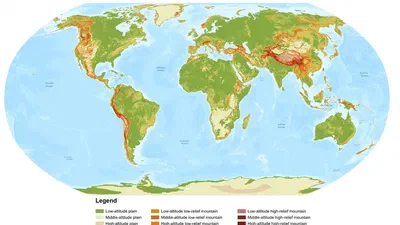 Mapping Global Basic Landforms Using 30-meter DEMs featured image
