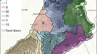 DEM-based sand dune analysis: Identification and morphological regionalization in the Grand Erg Oriental featured image