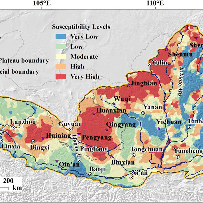 Assessing the influence of geo-environmental factors on discontinuous gully erosion at regional scales: A case study of spoon gullies on the loess plateau of China