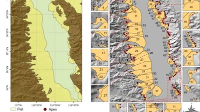 Delineating individual alluvial fans and morphological analysis based on digital elevation models featured image